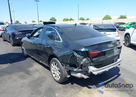 2020 Audi A4 Premium 40 Tfsi Front-Wheel Drive S Tronic from USA, damaged, VIN WAUGMAF40LN005349